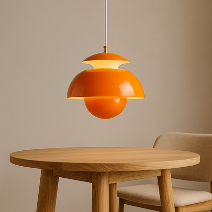 Alouméa - Hanging Lamp Orange