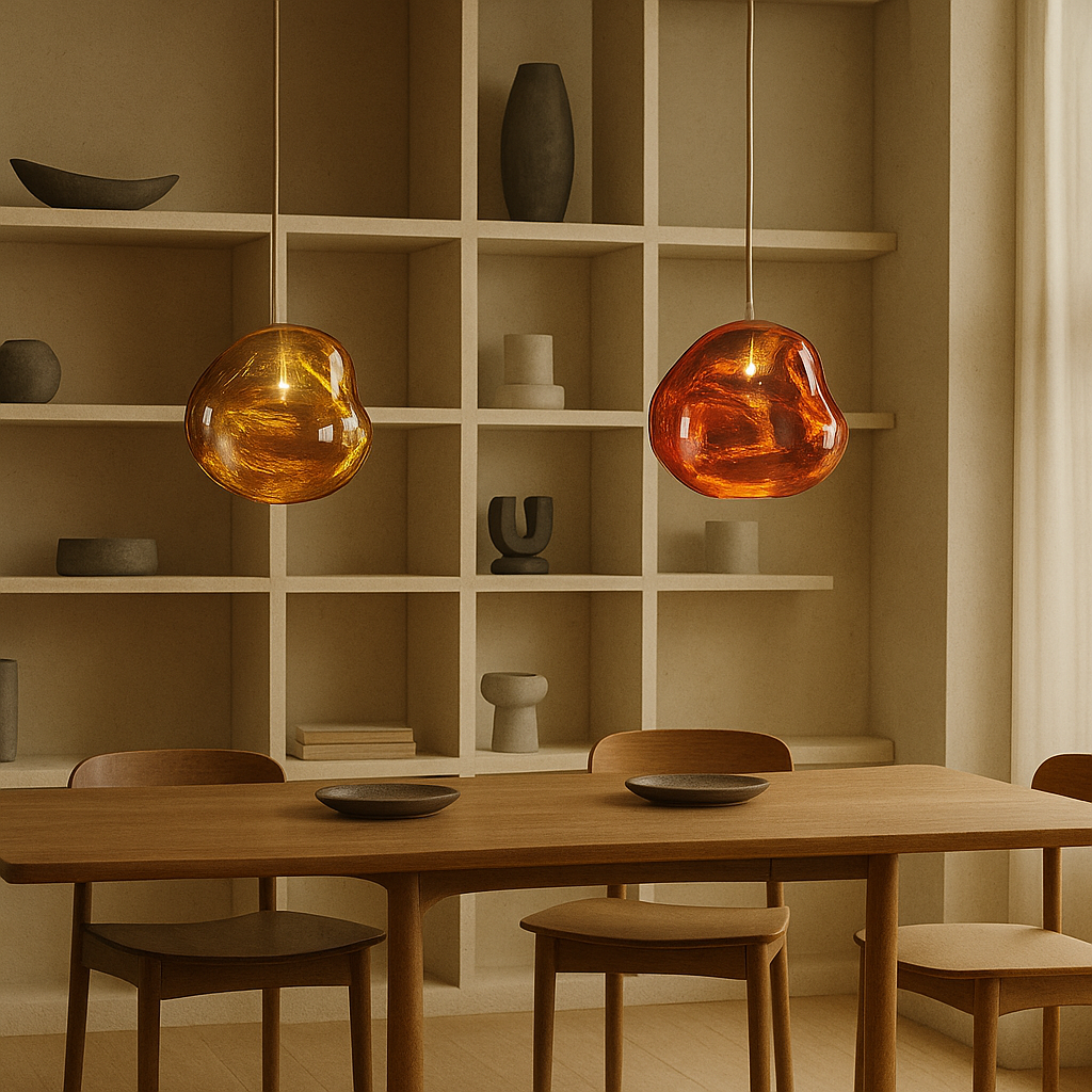 Céliane - Hanging Lamp Red