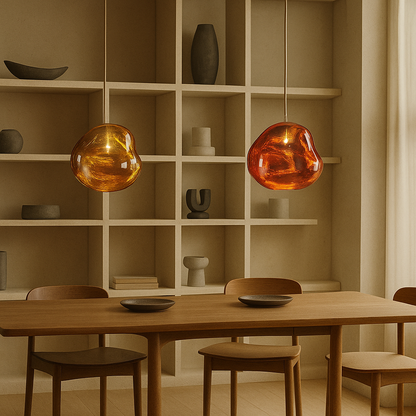 Céliane - Hanging Lamp Red