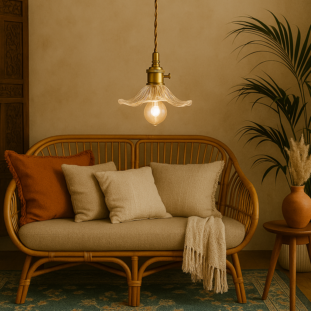 Chloé - Hanging Lamp White