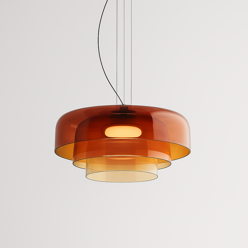 Dauvine - Hanging Lamp Orange