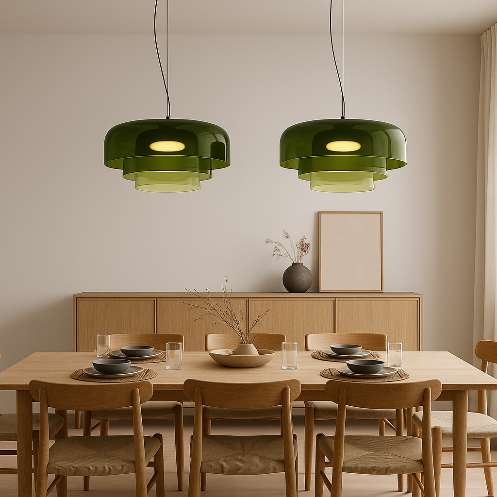 Dauvine - Hanging Lamp Orange