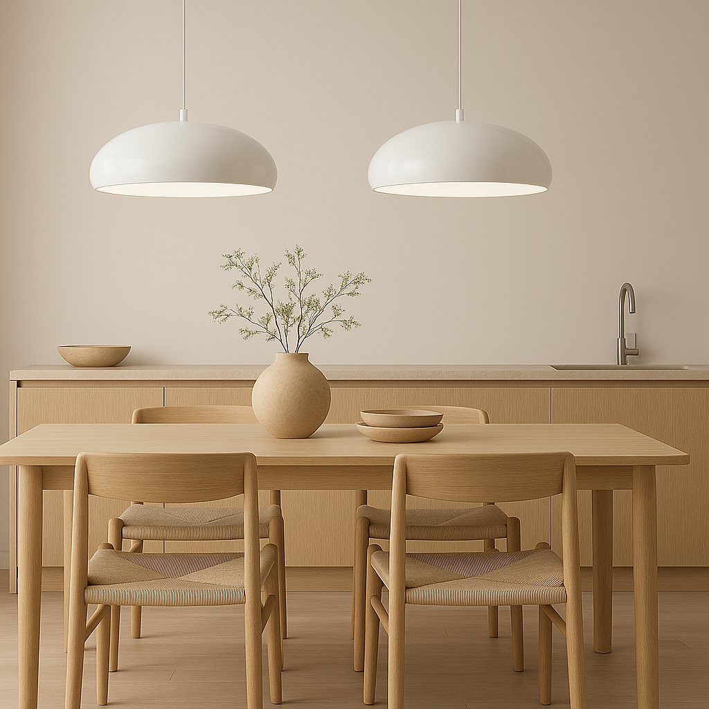 Lunéa - Hanging Lamp Red