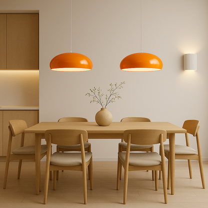 Lunéa - Hanging Lamp Red