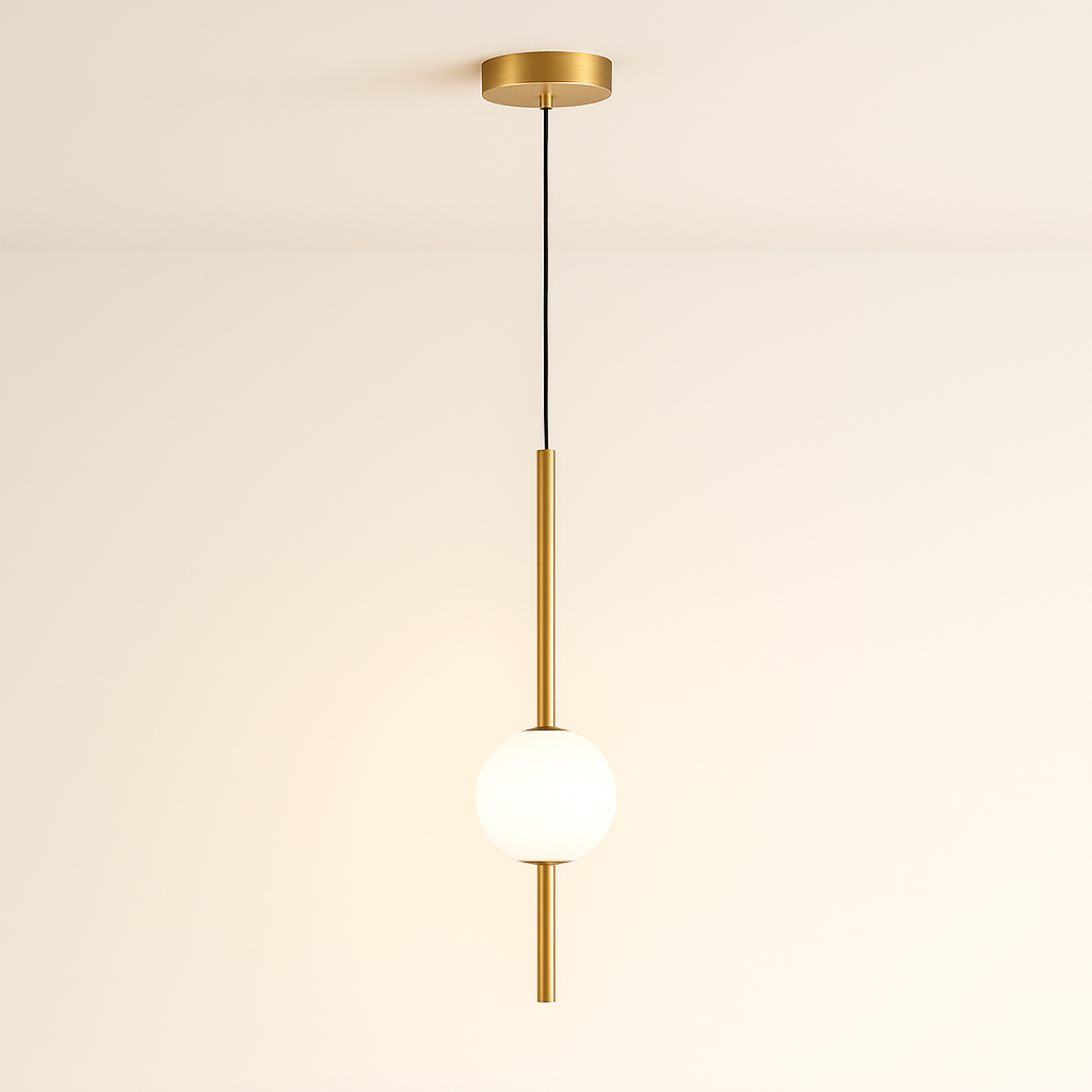 Lunève - Hanging Lamp Gold