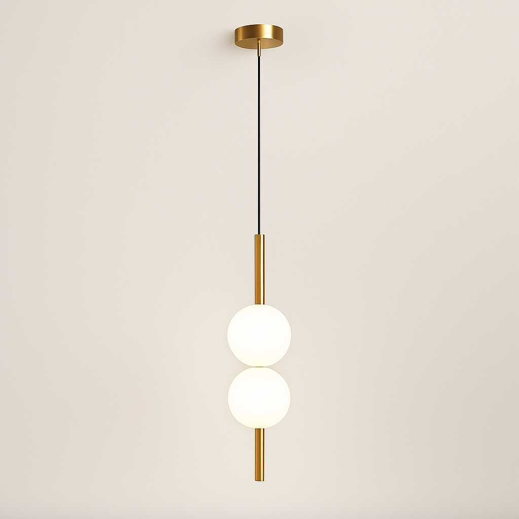 Lunève - Hanging Lamp Gold