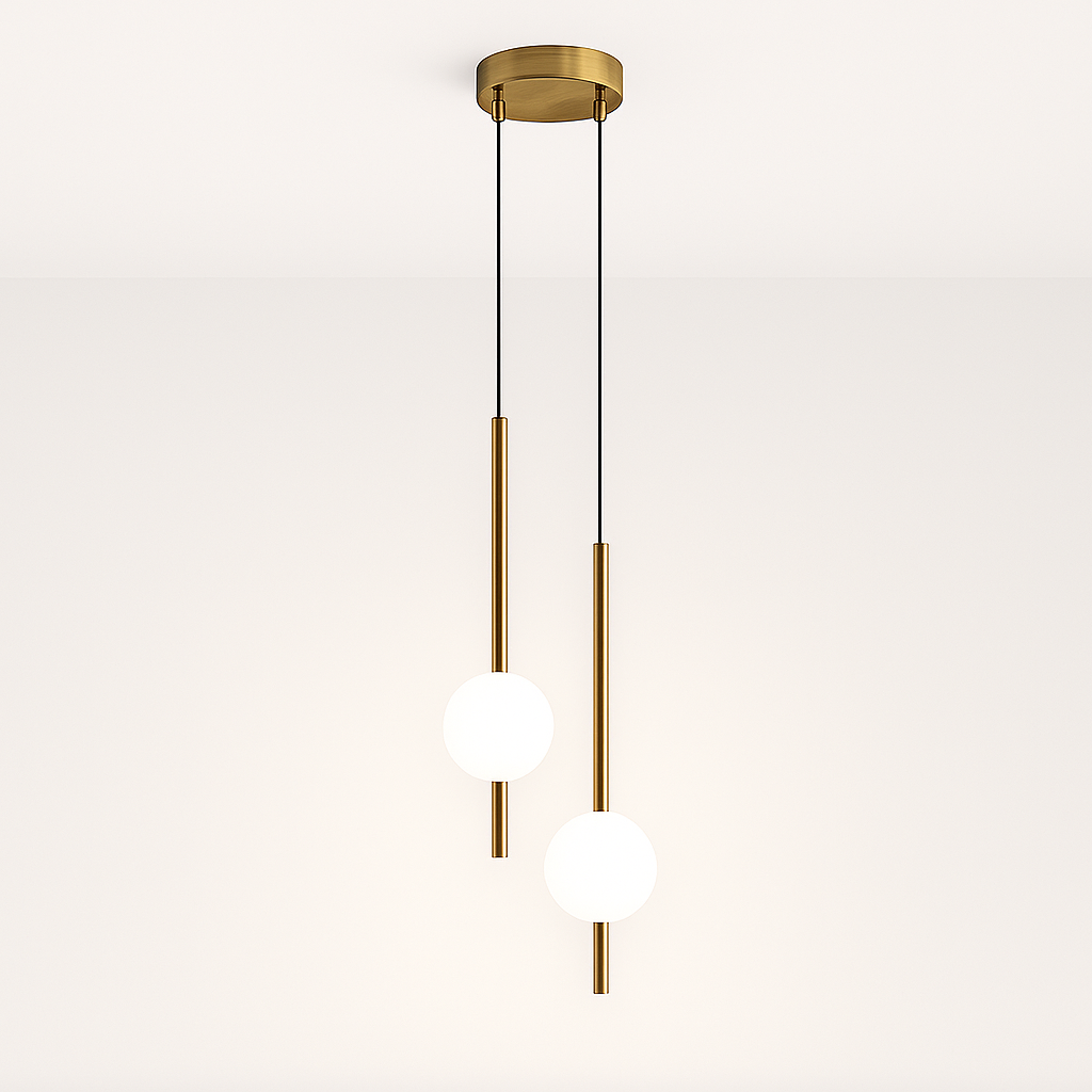 Lunève - Hanging Lamp Gold