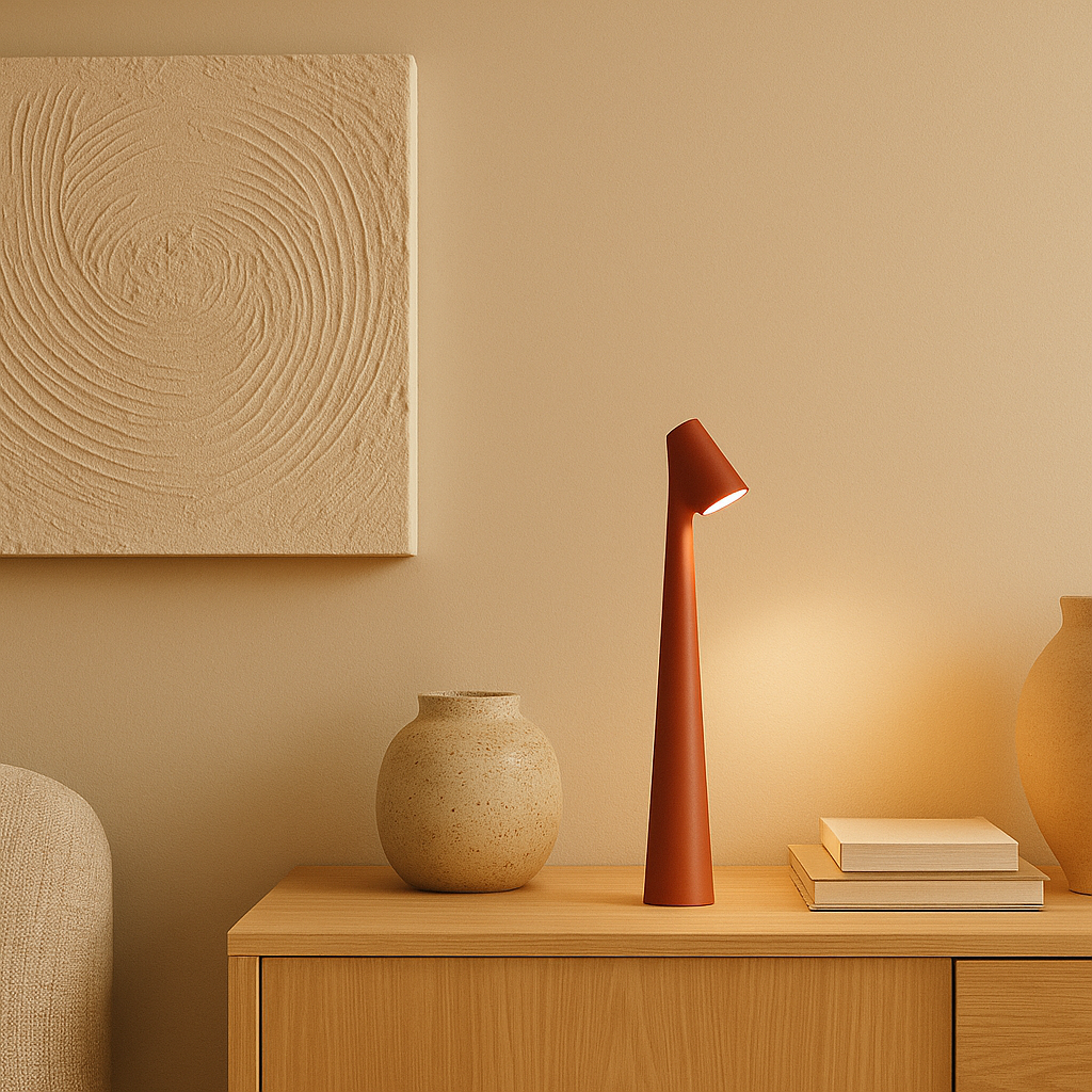 Maréline - Table Lamp Red