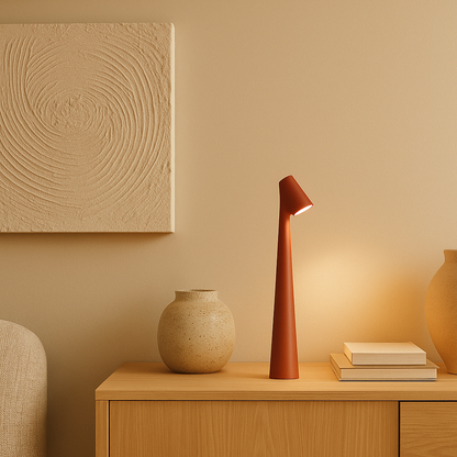 Maréline - Table Lamp Red