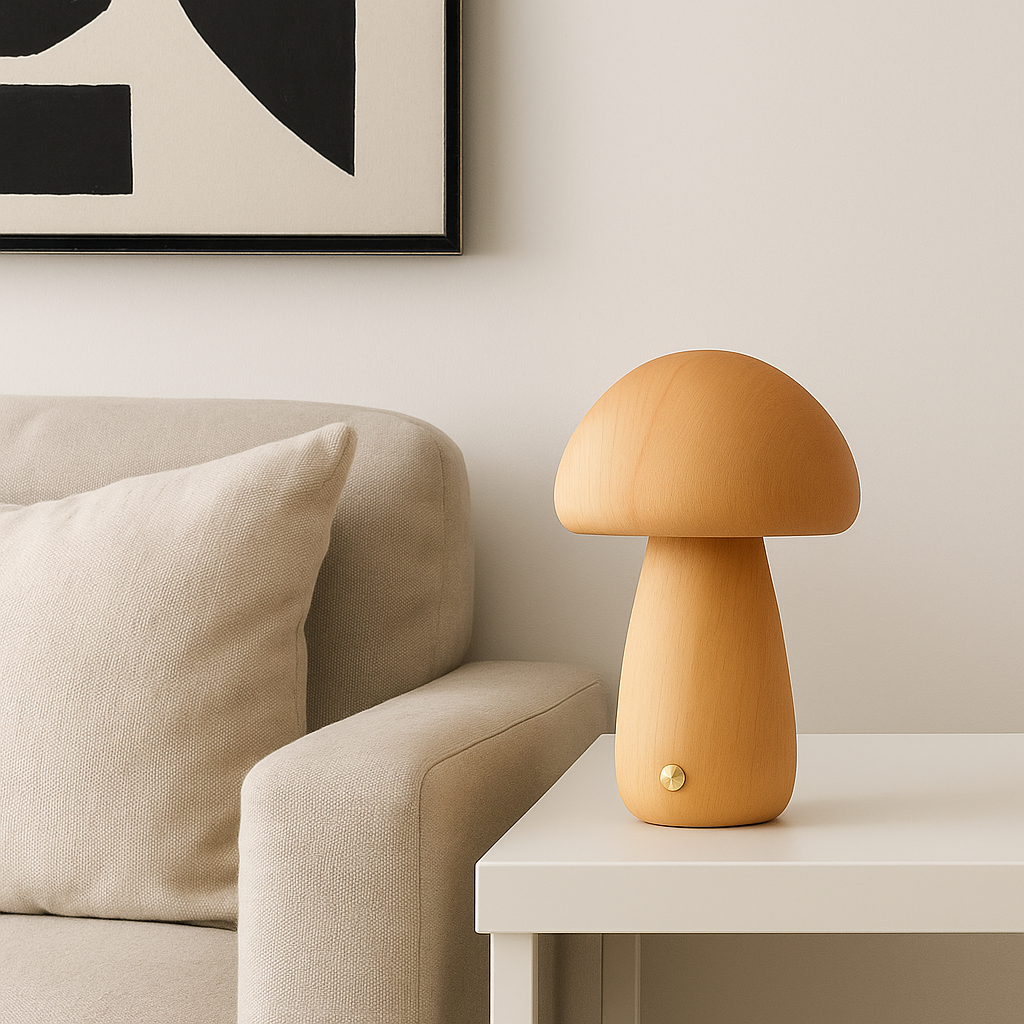 Vallière - Table Lamp Walnut