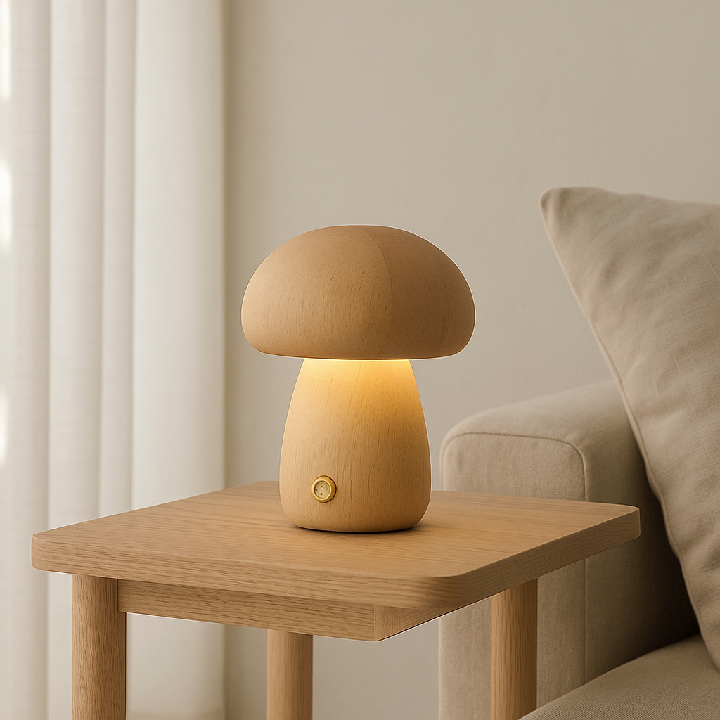 Vallière - Table Lamp Walnut